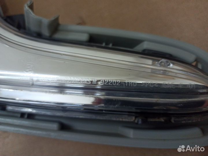 Птф передняя правая Hyundai solaris