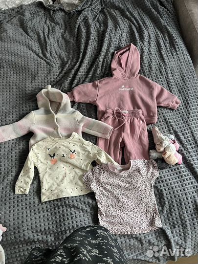 Большой пакет одежды и обуви 80 размер