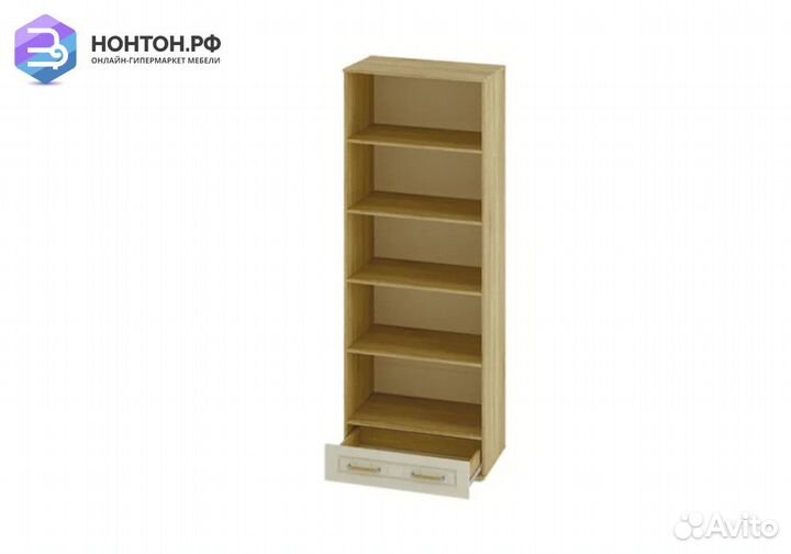 Шкаф двухстворчатый со стеклом Маркиза