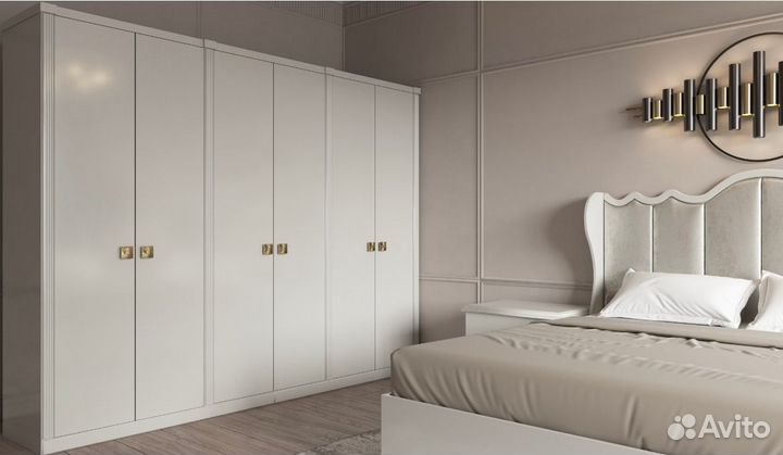 Спальный гарнитур Нимфа 6дв / Спальня