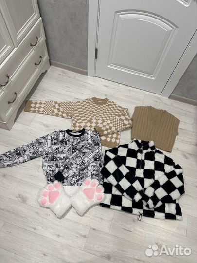 Вещи y2k на девушку xs,s