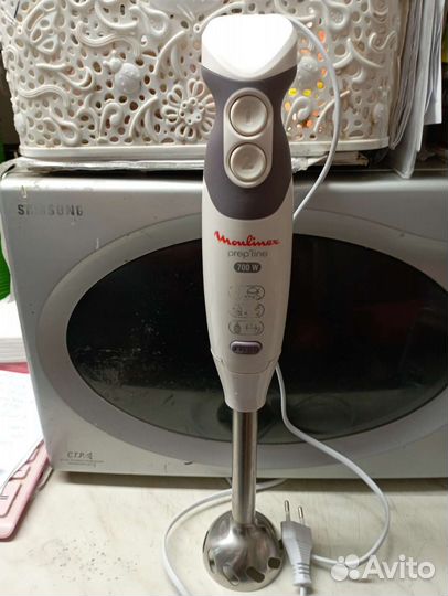 Блендер погружной moulinex б. у