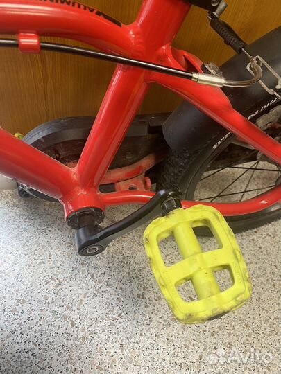 Детский велосипед btwin 16 racing 900