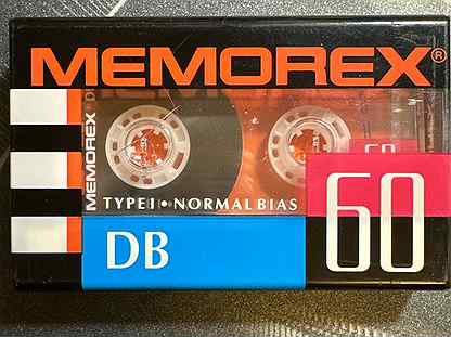 Аудиокассета Memorex DB 60 Китай