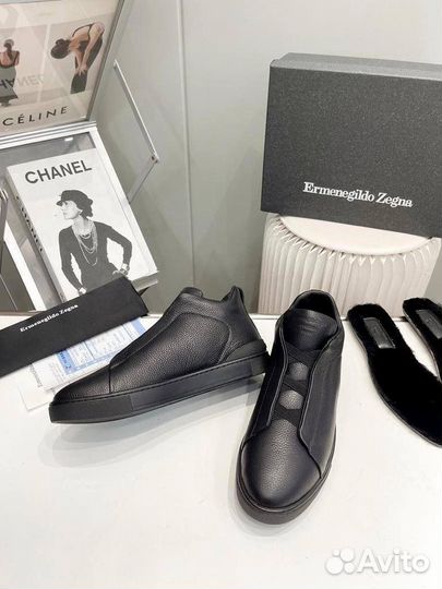 Кеды мужские зимние ermenegildo zegna 46-47-48-49