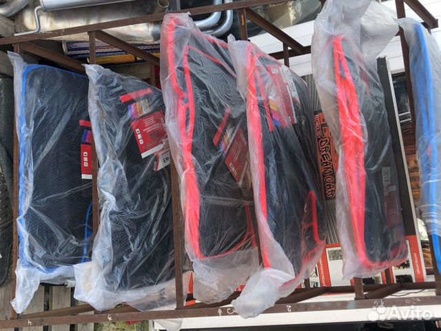 Ева Коврики 2110-2170 красные