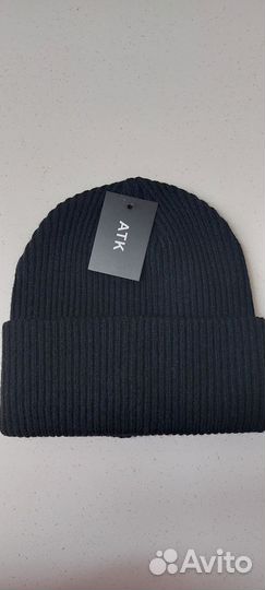 Мужская шапка двойная без лейбла по голове