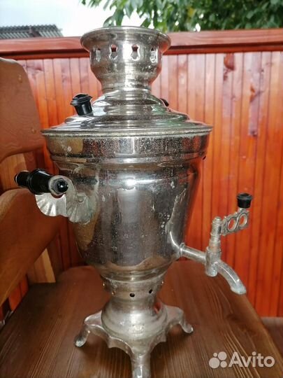 Самовар на дровах малыш