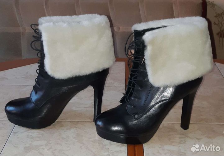 Сапоги зимние новые 38