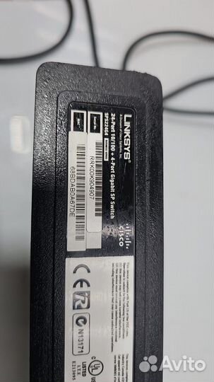 Коммутатор Cisco Linksys sps224g4