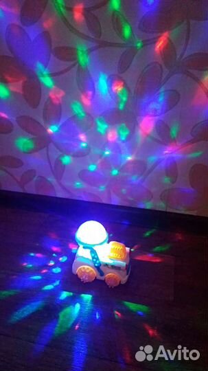 Машинка с диско шаром