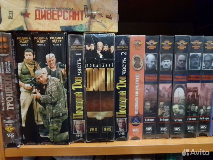 Продам видеокассеты разные в хорошем состоянии