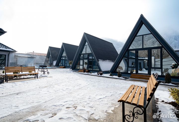 Отдых в горах с бассейном