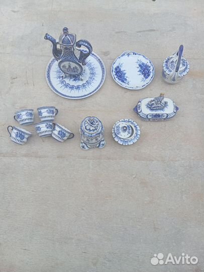 Гжель посуда