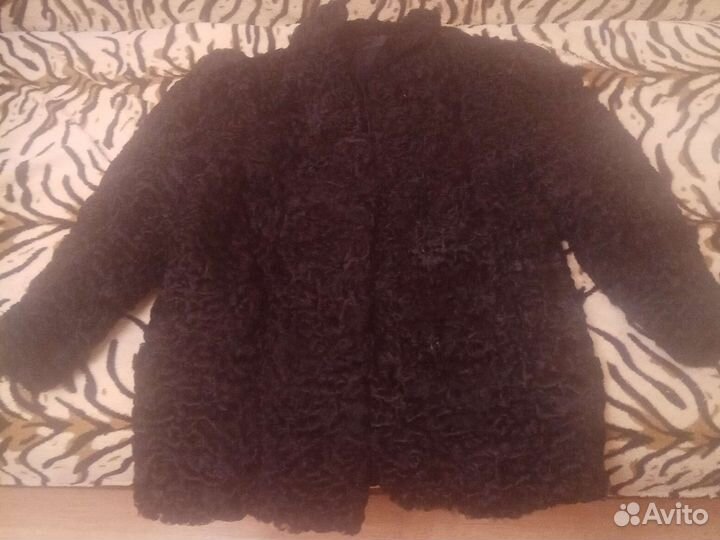 Полушубок из каракуля