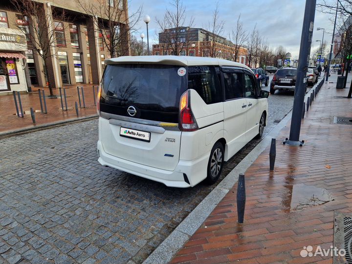 Nissan Serena 2.0 CVT, 2018, 144 000 км