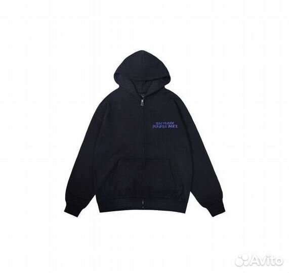 Vlone Zip-Hoodie Black ориг