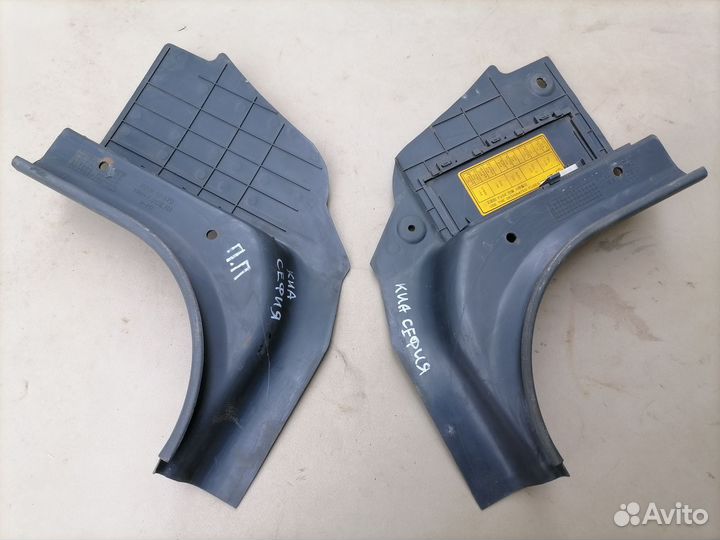 Накладка порога угол внутр. Kia Sephia 1993-1997