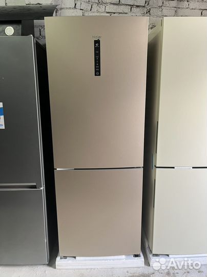 Холодильник Haier 70см 439л Золото Инвер