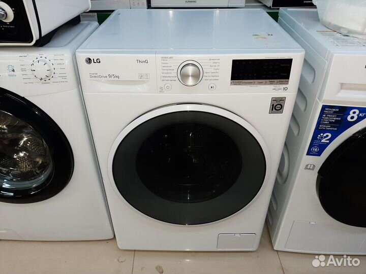 Стиральная машина с сушкой LG на 9 кг