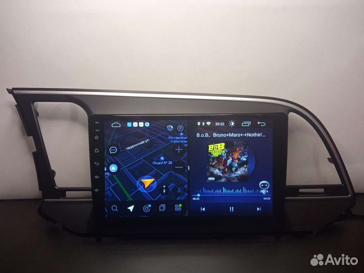 Магнитола hyundai elantra 6 2015 -2018