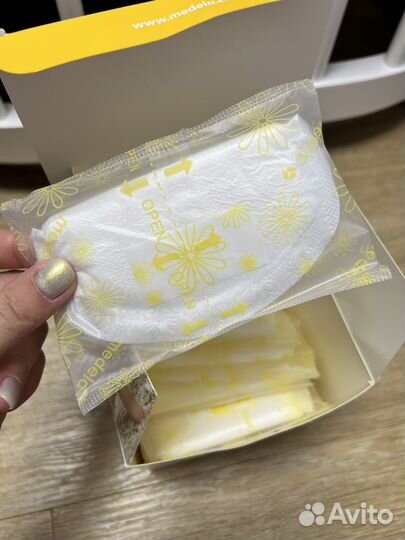 Одноразовые прокладки доя бюстгальтера medela