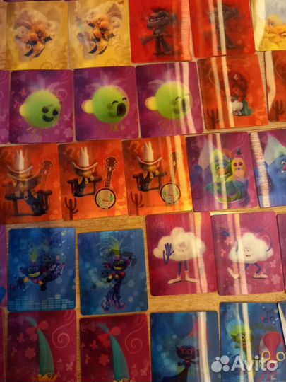 Карточки Пятёрочка Тролли