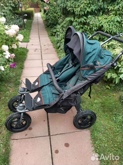 Коляска для двойни и погодок tfk