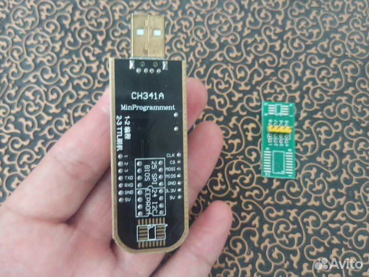 Программатор USB CH341A