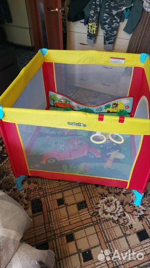 Манеж детский складной