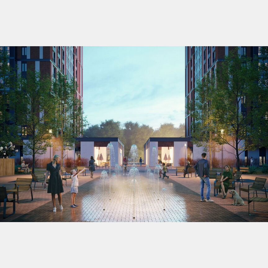 1-к. квартира, 36,7 м², 1/7 эт.