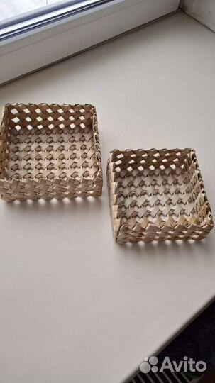 2в1: две корзинки или одна коробочка, пальма (Фили