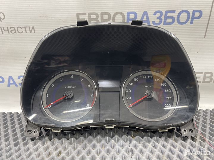 Панель приборов Hyundai Solaris 2010-2017