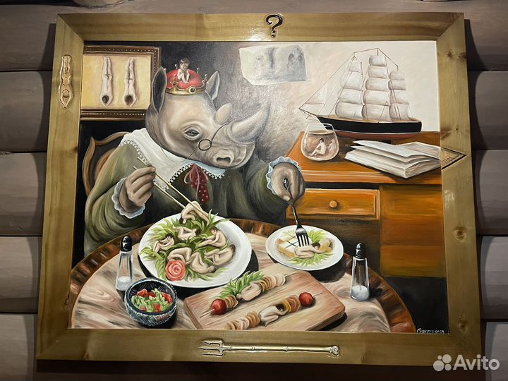 Картина маслом на холсте