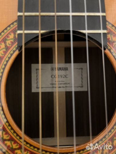 Гитара yamaha cg192c