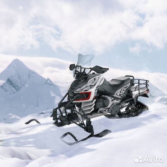 Снегоход promax arctic 400 PRO оранжевый