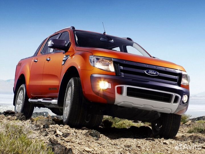 Коврики каучуковые 3D LUX для Ford Ranger 2011-н.в