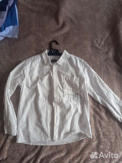 Рубашка для мальчика 134 140