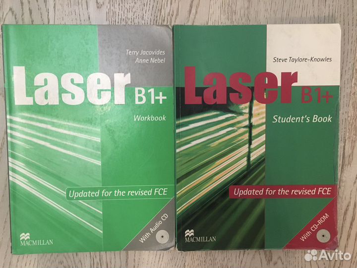 Учебники и рабочие тетради Laser B1, B1+