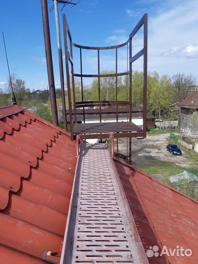 Лестница пожарная от производителя