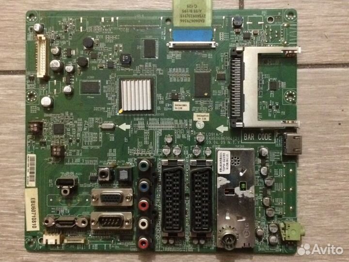 Электронные блоки телевизора LG 32LF2510