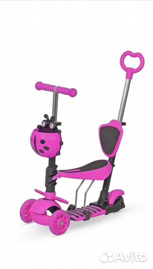Самокат-трансформер трехколёсный