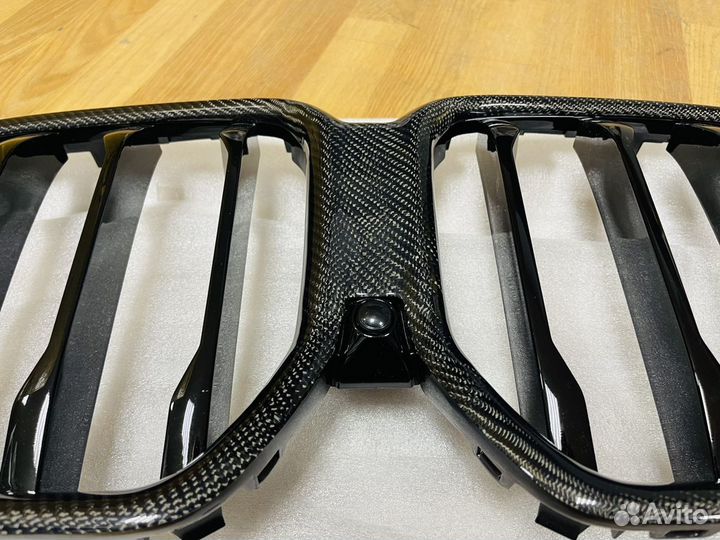 Решетка радиатора BMW X6 G06 карбон