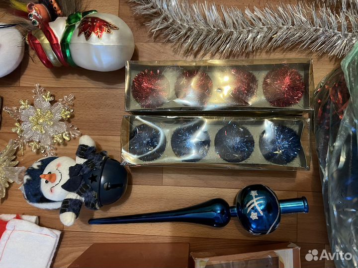 Елочные игрушки (цена за всё)