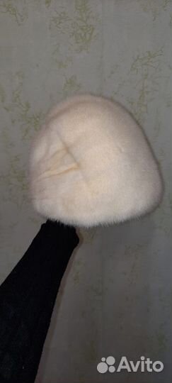 Шапка норковая женская