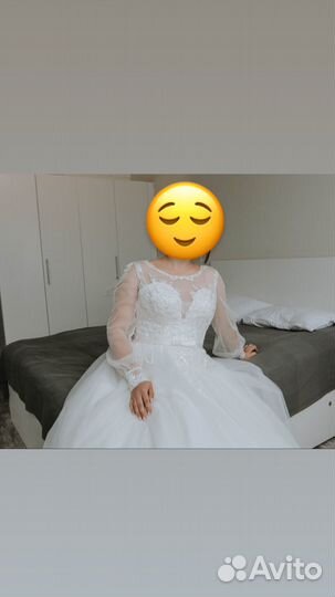 Свадебное платье пышное
