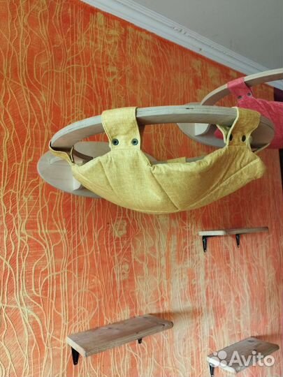 Лежанка гамак для кошек подвесная