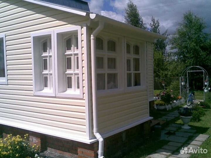 Сайдинг, Кровля, Водостоки