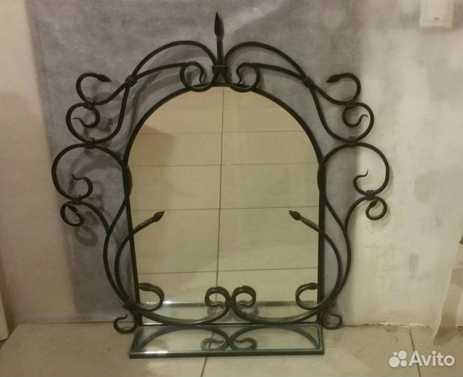 Зеркало кованное