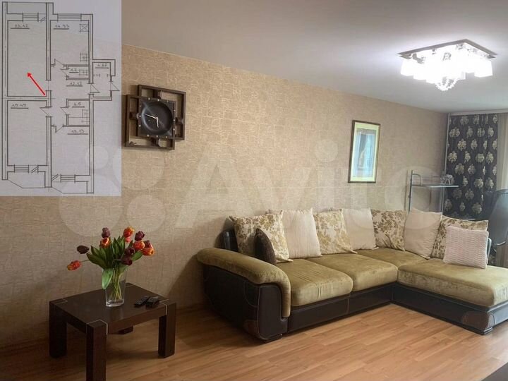 3-к. квартира, 94 м², 7/9 эт.